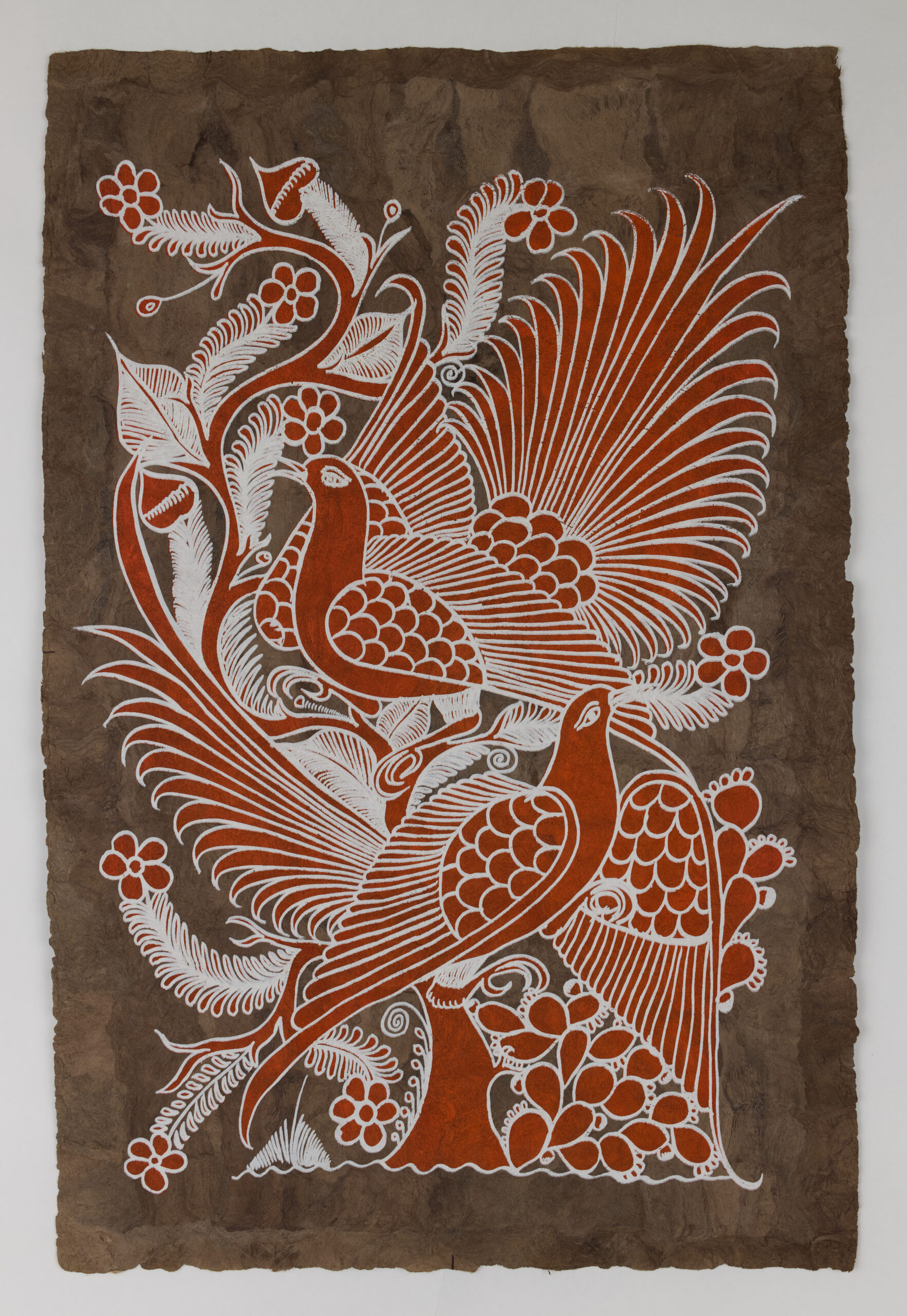 Vertical 40×60cm Mexican Folk Art