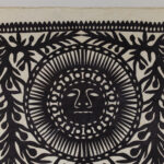 60×40 Rostro Deidad Azul Marino_2