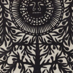 60×40 Rostro Deidad Azul Marino_3