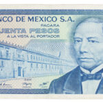 Billete Antiguo de 50 Pesos Mexicanos (1981) – Benito Juárez – Serie KZ (Estado Excelente)